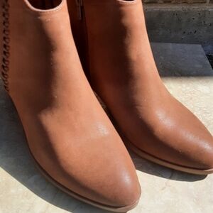 MIA Tan Ankle Booties
